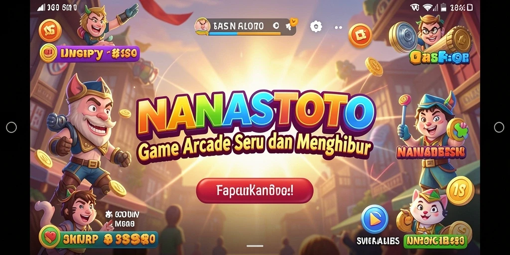 Tampilan gameplay seru dari NANASTOTO yang memikat dan penuh tantangan.