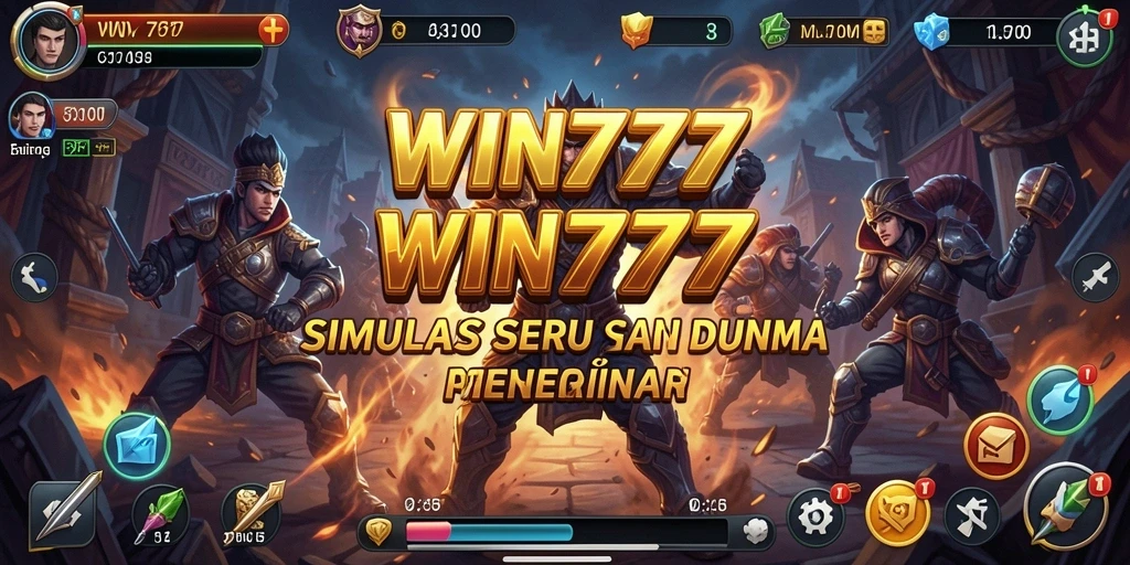 Tampilan gameplay WIN777 yang menarik dalam simulasi seru.